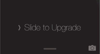 slide to upgrade