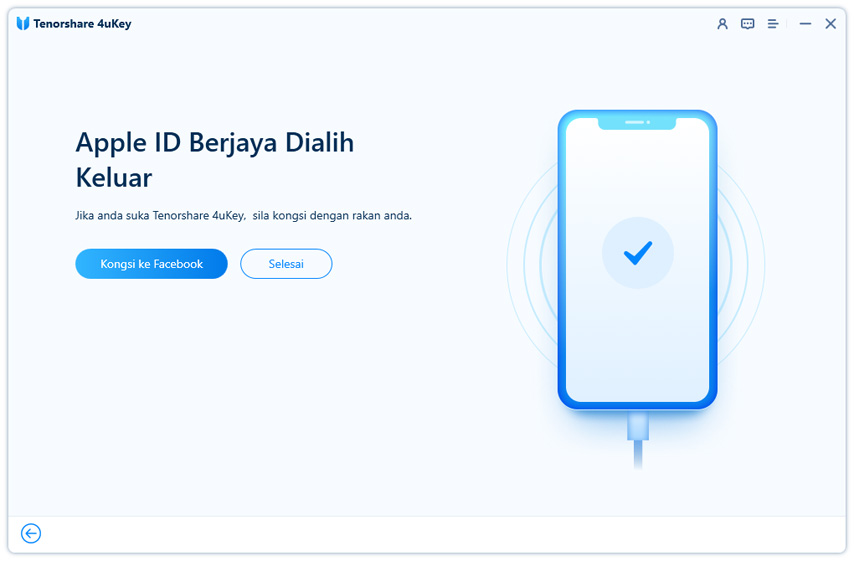 berjaya mengeluarkan id apple